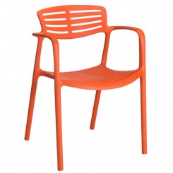 Resol Barcelona Dd Armlehnenstuhl Toledo Aire orange-rot 03853.o 