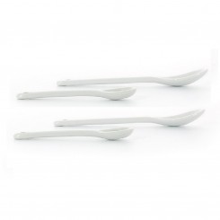 Revol Porzellan Cappuccino Löffel 13cm weiß RV638850_4er_Set 