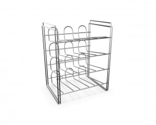 Rexite Flaschenregal Cantina stapelbar chrom 2320.00.CM 