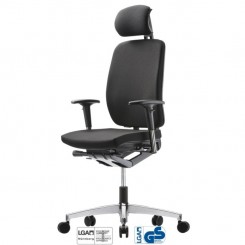 Nowy Styl Bürodrehstuhl GLOBEline 8 hohe Rückenlehne Nackenstütze konfigurierbar 