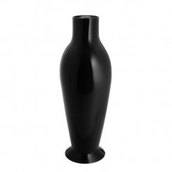 Kartell Vase Misses Flower Power schwarz glänzend 8920E6 