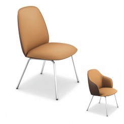Sedus se:café soft chair, 4-Fuß, cc-220, konfigurierbar 