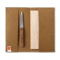 Side by Side Schneidebrett mit Etui braun 40110B 