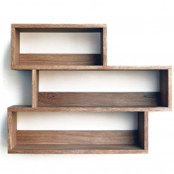 Side by Side Teeregal Eichenholz 40087 