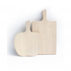 Side by Side Schneidebretter Süsses oder Saures Ahorn 2er Set, 40145A 
