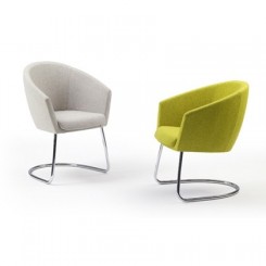 Artifort Freischwinger-Sessel Megan 