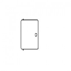 Kartell Componibili Tür weiß für 4979 