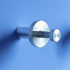 D-Tec Garderobenknopf Easy 2 Edelstahl massiv 612-6e 