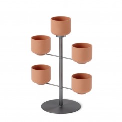 Umbra Blumenständer Terrapotta Planter Titanium 1015664-624 