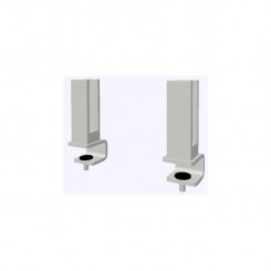 Assmann Tischklemmenset für AS30 Grauweiß TKA3 