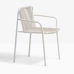 Pedrali Tribeca Terrassenstuhl 3665 mit Armlehnen 