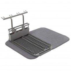 Umbra Udry Geschirr Abtropfgestell + Mikrofaser Abtropfmatte 1011484-149 