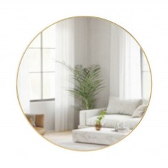 Umbra Hubba Wandspiegel rund 86 cm Messing 1012715-104 
