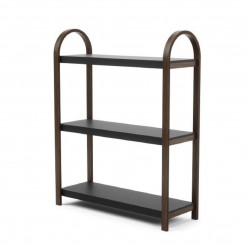 Umbra Bellwood Freistehendes Regal schwarz/walnuss 1016838-048 