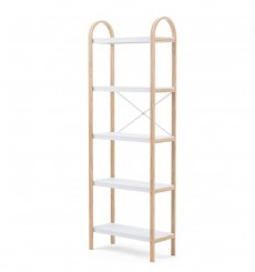 Umbra Bellwood Freistehendes Regal weiß natur 1016840-668 