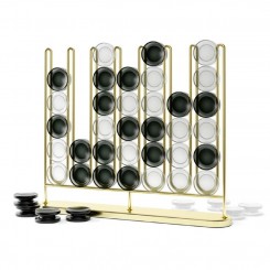 Umbra Spiel Stax - 4 Gewinnt - Messing 1017364-104 