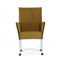 Montis Chaplin Stuhl lederbezogen 