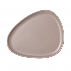 Lind DNA Curve Stoneware Speiseteller 2er Set warm grey 991424 