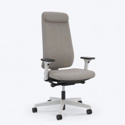 Viasit Prompt Drehstuhl, schwarz, hohe Rückenlehne, konfigurierbar 