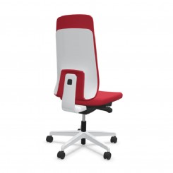 Viasit Prompt Drehstuhl, weiß, hohe Rückenlehne, konfigurierbar 