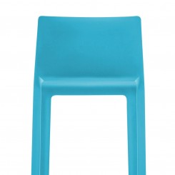 Pedrali Volt 677 Barhocker Sitzhöhe 66 cm blau, 2er Set