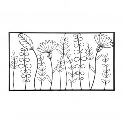 Metall Wandrelief Rankblätter 67485 