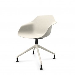 Wilkhahn Universalstuhl Yonda mit Viersternfußgestell ungepolstert 320/30, konfigurierbar 