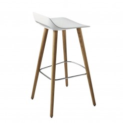 Wilkhahn Barstuhl Occo 223/20 aus Massivholz Eiche, konfigurierbar 