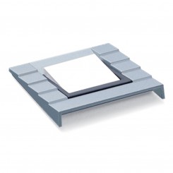 Rexite Zettelbox Status aluminiumfarben 340.01.AN 