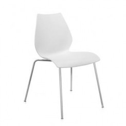 Kartell Stuhl Maui Klapptisch rechts zinkweiß 28742M 