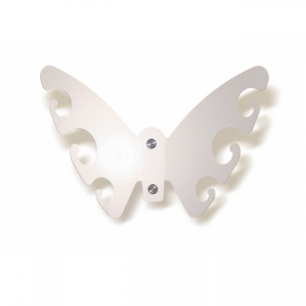 Garderobe Butterfly L weiss 100a 