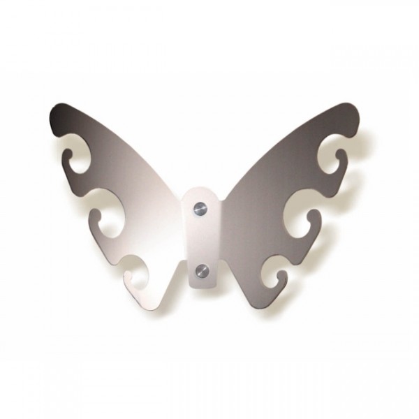 Garderobe Butterfly L silber 100b 