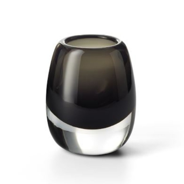 Philippi Vase Emma S Glas mundgeblasen schwarz 166012 