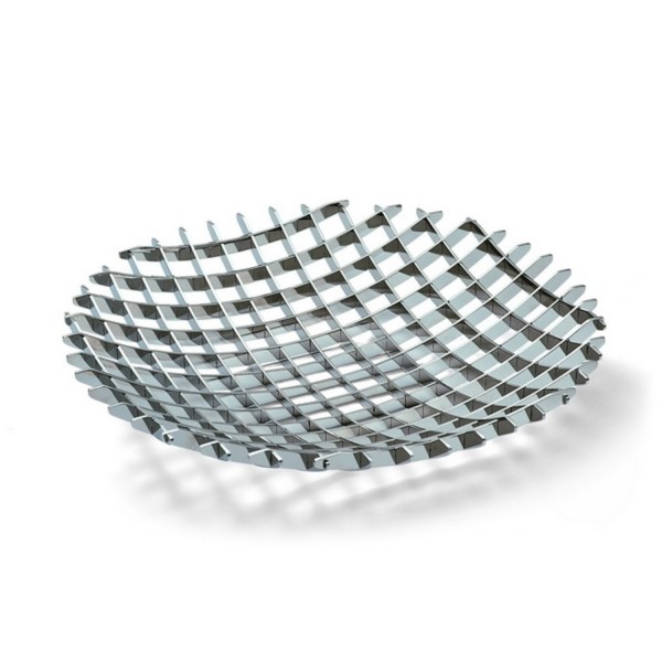 Philippi Fruchtschale Grid M Edelstahl poliert 176001 