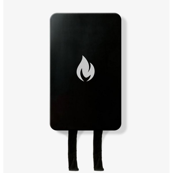 Nordic Flame Löschdecke schwarz matt ohne Text N210-1 