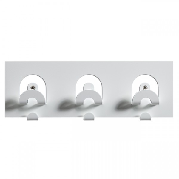 Wandgarderobe Flow 3 weiss 2201.w 