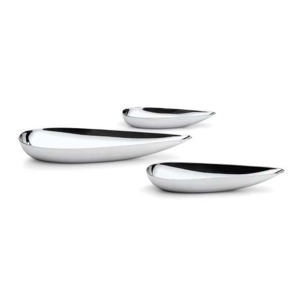Philippi Schalen-Set 3-tlg. Blob Edelstahl 269001 