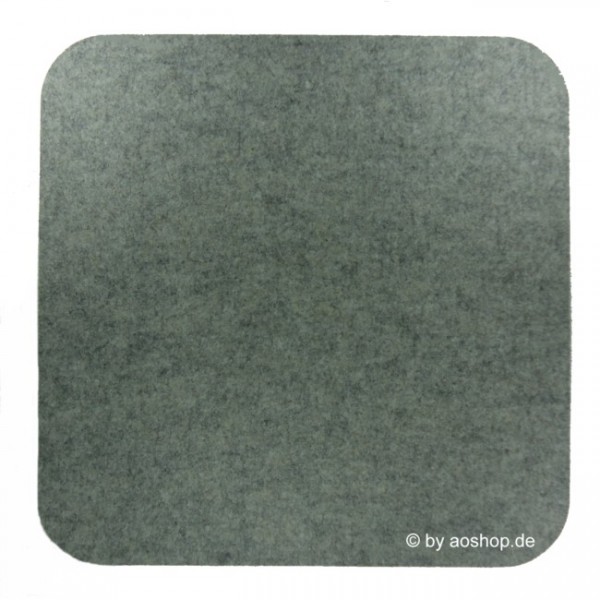 Filzauflage quadratisch 35 cm Antirutsch hellmeliert 3001635_07AR 