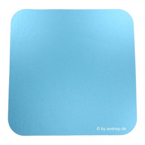 Filzauflage quadratisch 35 cm pastelltürkis 3001635_64 