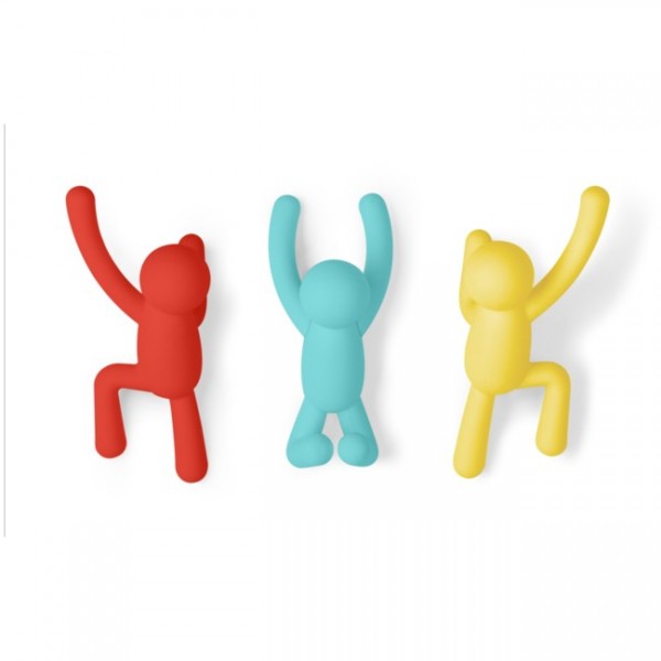 Umbra Garderobenhaken Buddy 3er Set bunt 318165-022 