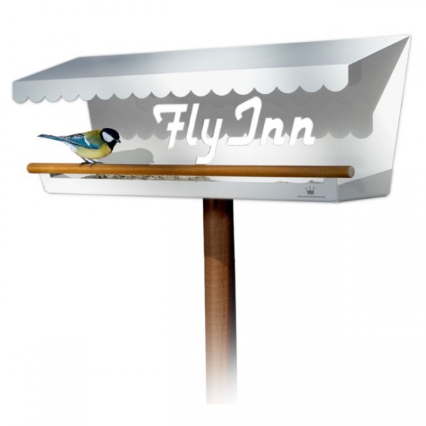 Crown Presents Vogelhaus Fly Inn weiß 350a 