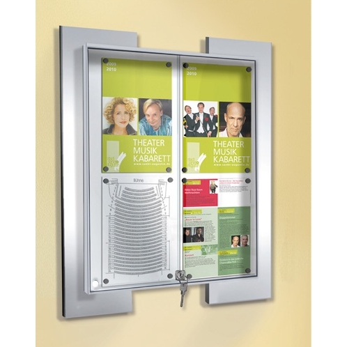 Kerkmann Schaukasten 4 x DIN A4 Look 6514 