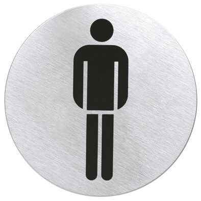 Türschild WC Herren Signo 68141 