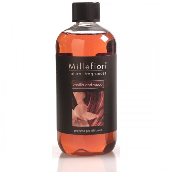 Millefiori Milano Nachfüllkonzentrat für Diffusor Vanilla & Wood 500ml 7REDV 