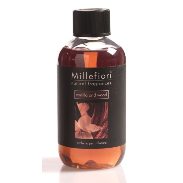 Millefiori Milano Nachfüllkonzentrat für Diffusor Vanilla & Wood 250ml 7REMDV 