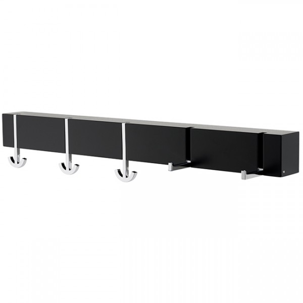 pieperconcept Wandgarderobe Ancora Cinque Buche schwarz 811722000 