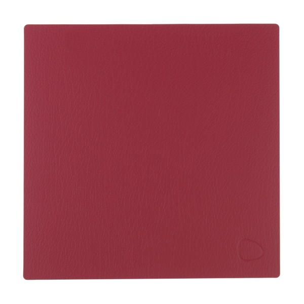 Lind DNA Tischset eckig S 28x28cm Bull rot 981061 
