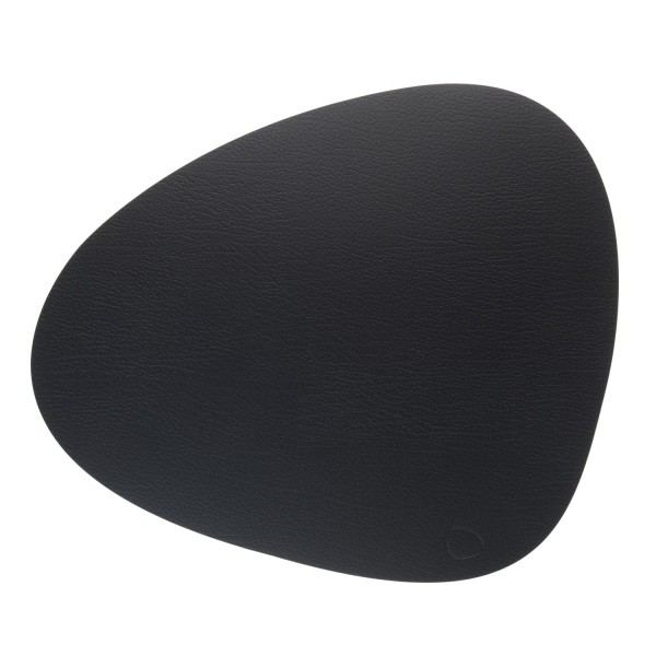 Lind DNA Tischset Curve L 37x44cm Bull schwarz 9870 