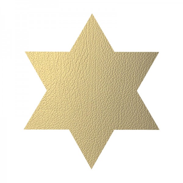 Lind DNA Tischset Star Stern Hippo Gold 990142 