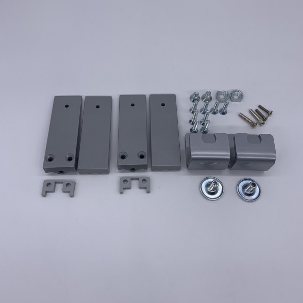 Assmann Viteco Tischklemmenset für AS30 Weißaluminium T3AK 